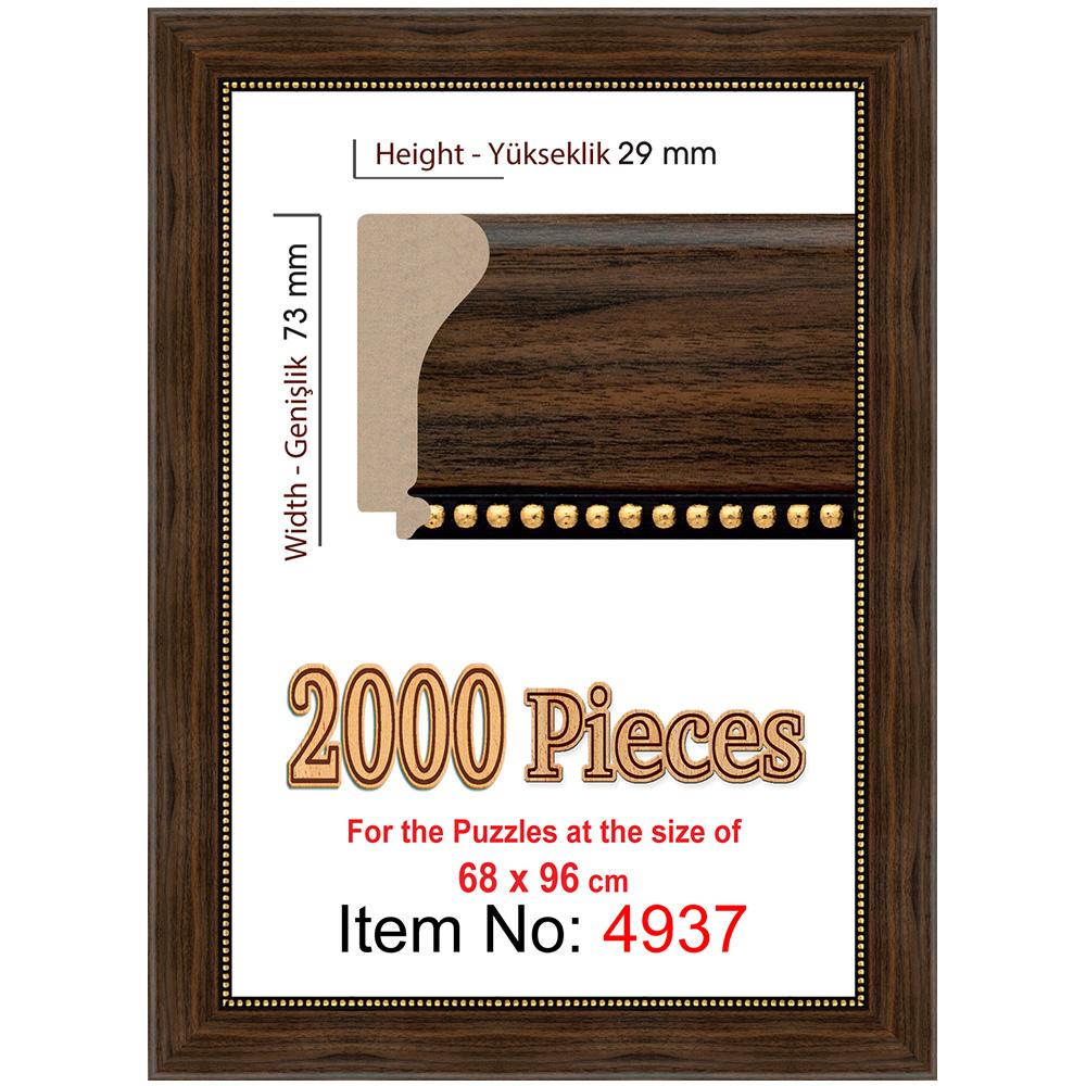 Heidi 2000 Parçalık Puzzle Çerçevesi 96x68 cm 4937