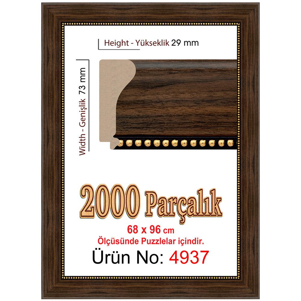 Heidi 2000 Parçalık Puzzle Çerçevesi 96x68 cm 4937