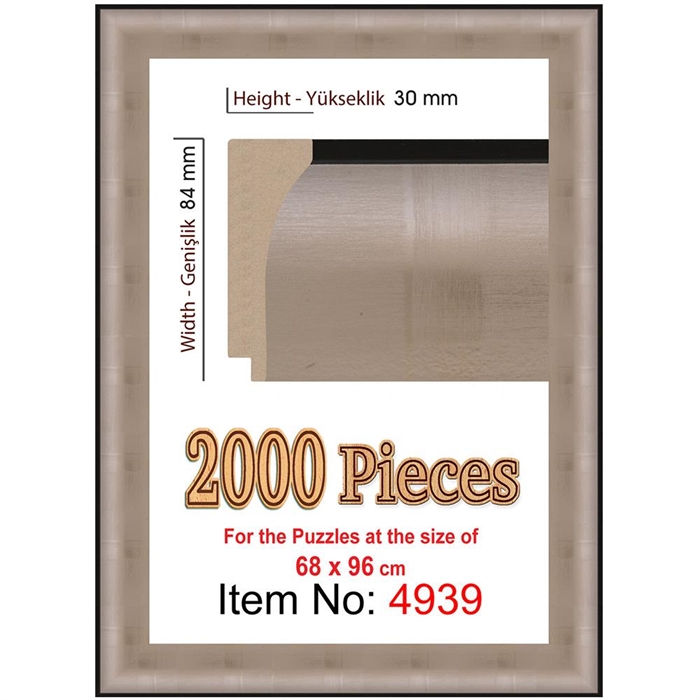 Heidi 2000 Parçalık Puzzle Çerçevesi 96x68 cm 4939 | Locopoco Oyuncak