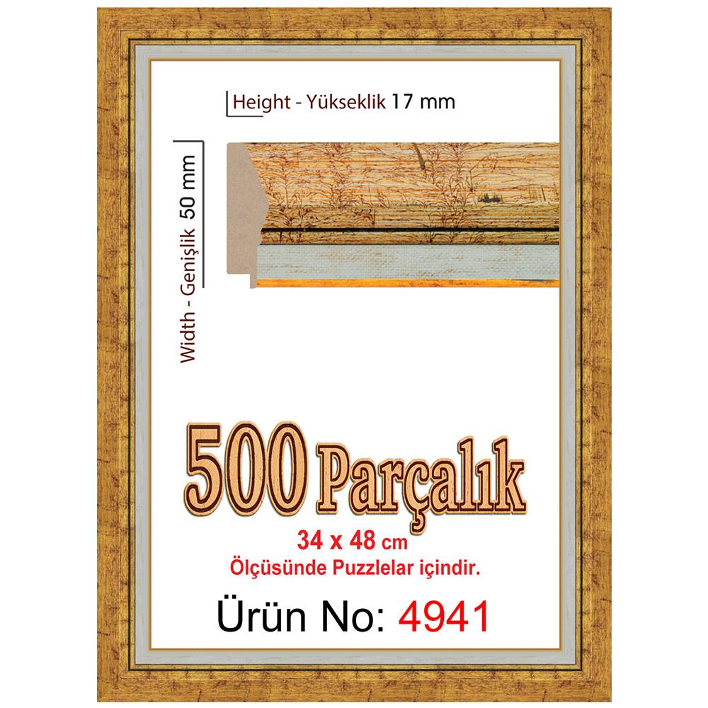 Heidi 500 Parçalık Puzzle Çerçevesi 48x34 cm 4941