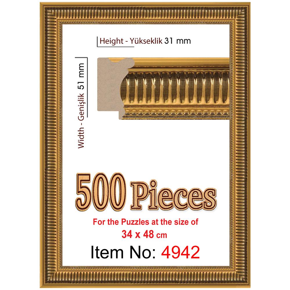 Heidi 500 Parçalık Puzzle Çerçevesi 48x34 cm 4942