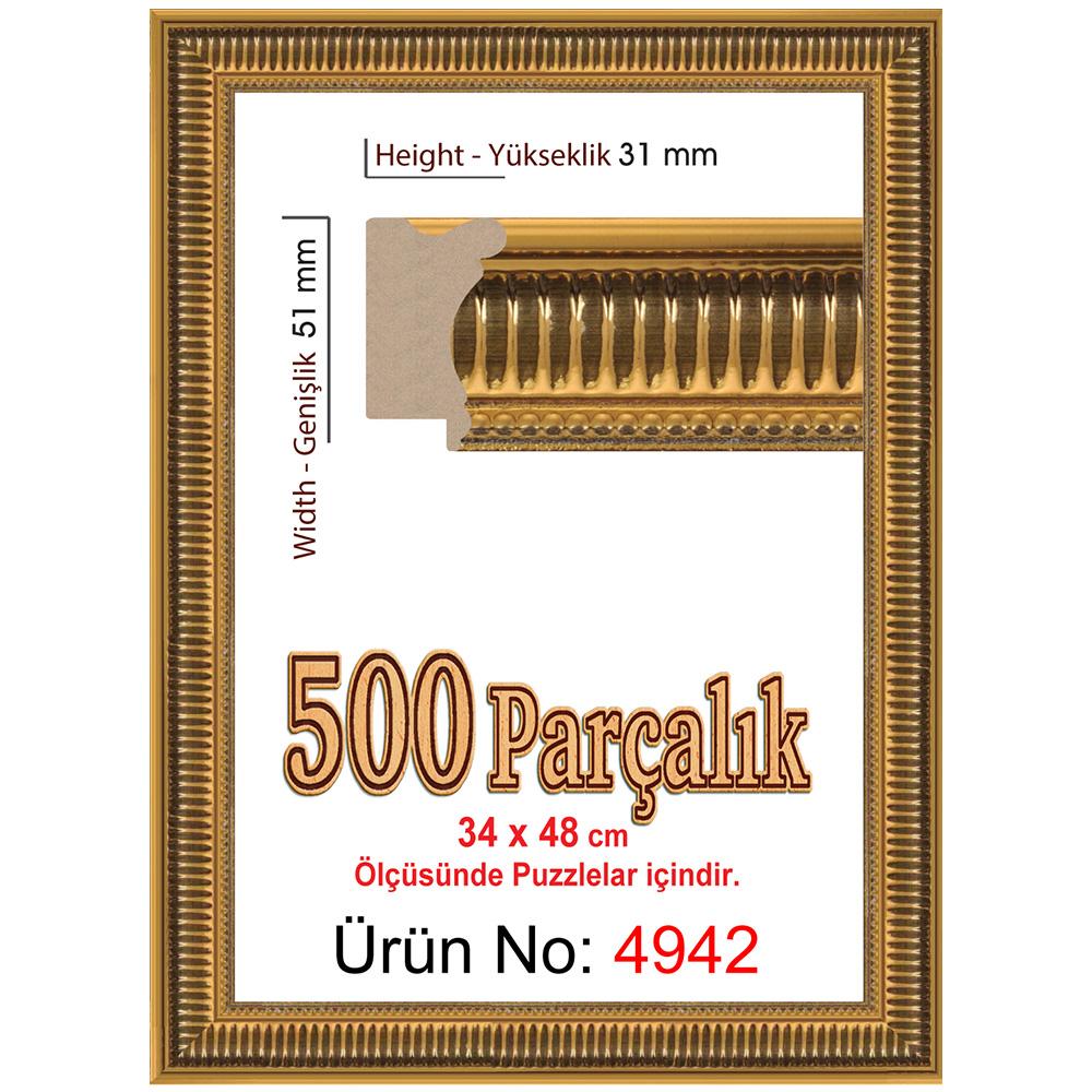 Heidi 500 Parçalık Puzzle Çerçevesi 48x34 cm 4942