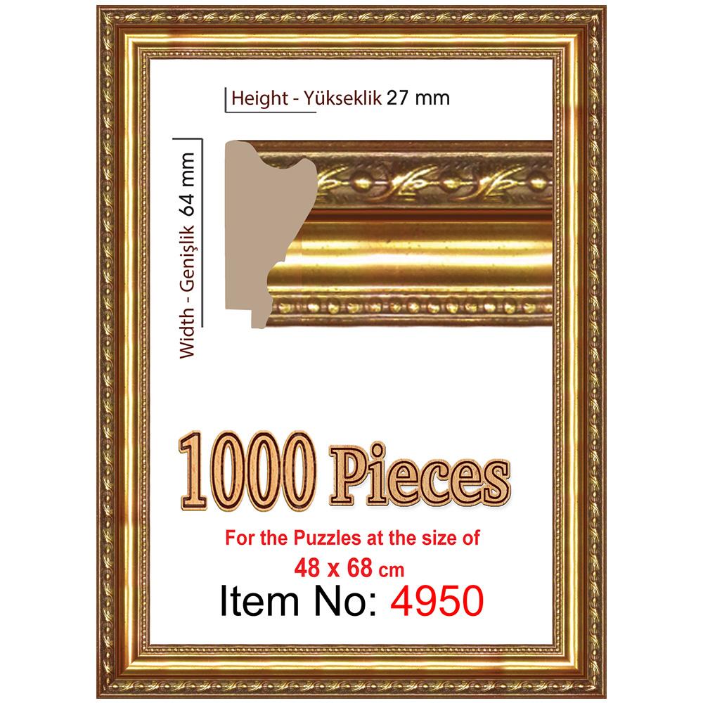 Heidi 1000 Parçalık Puzzle Çerçevesi 48x68 cm 4950