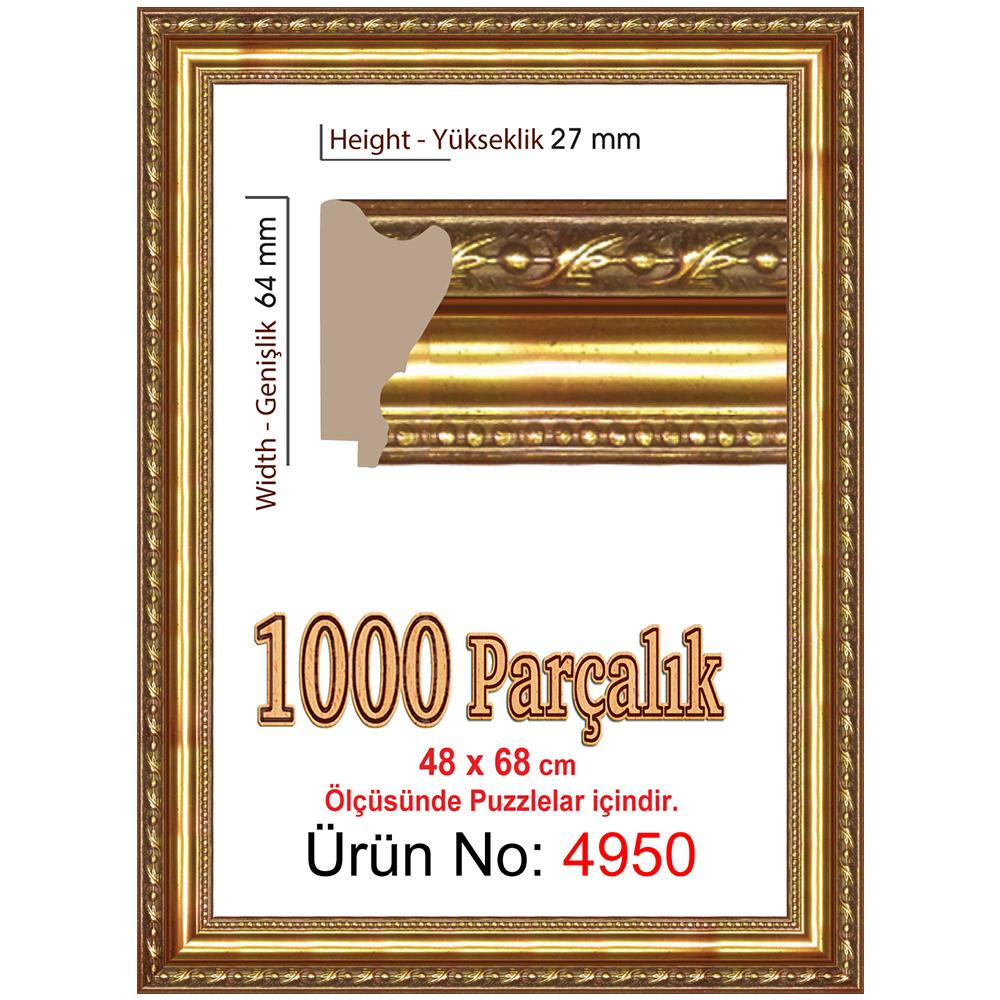 Heidi 1000 Parçalık Puzzle Çerçevesi 48x68 cm 4950