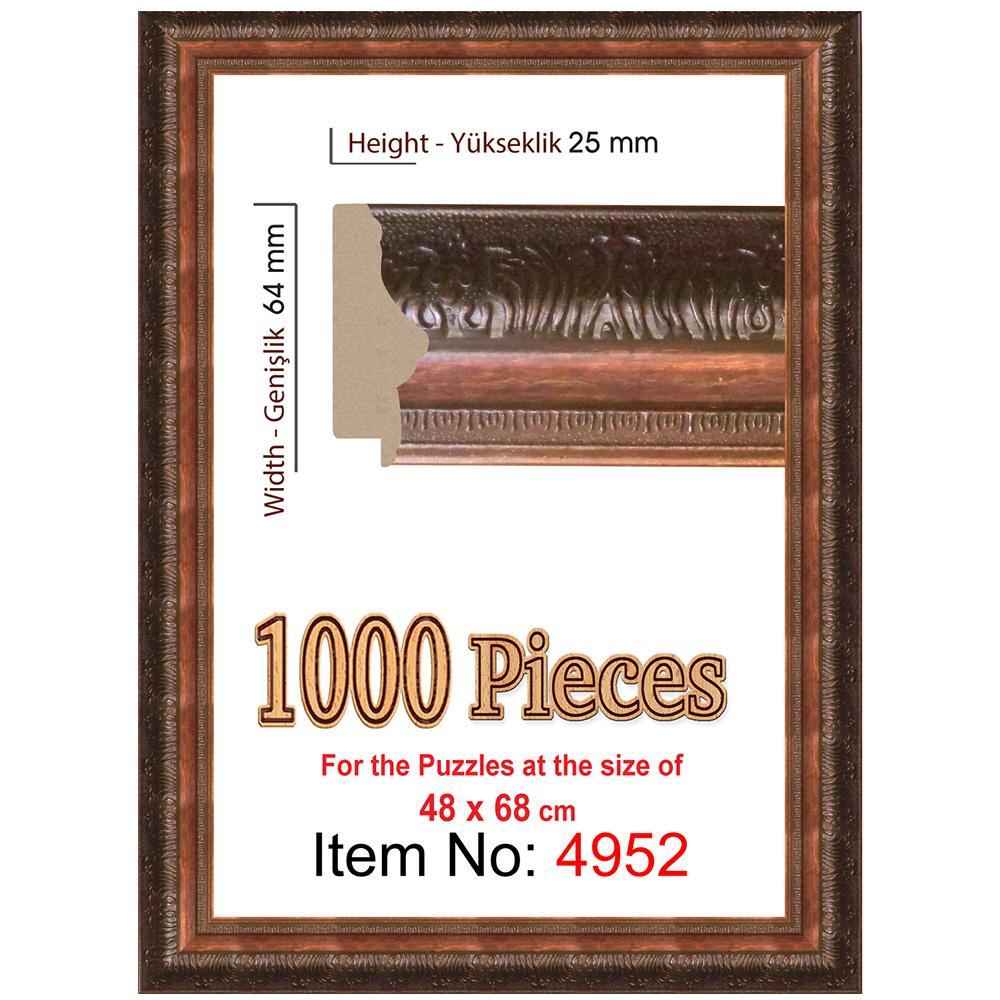 Heidi 1000 Parçalık Puzzle Çerçevesi 48x68 cm 4952