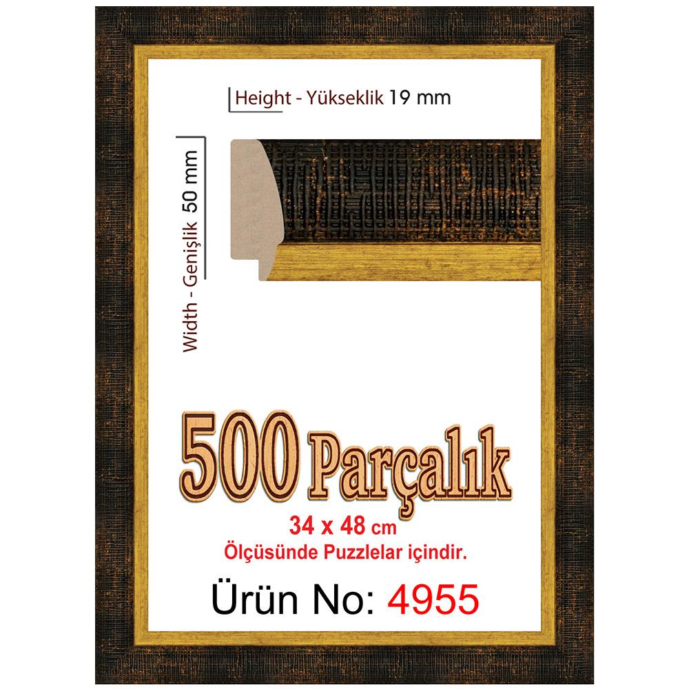 Heidi 500 Parçalık Puzzle Çerçevesi 48x34 cm 4955