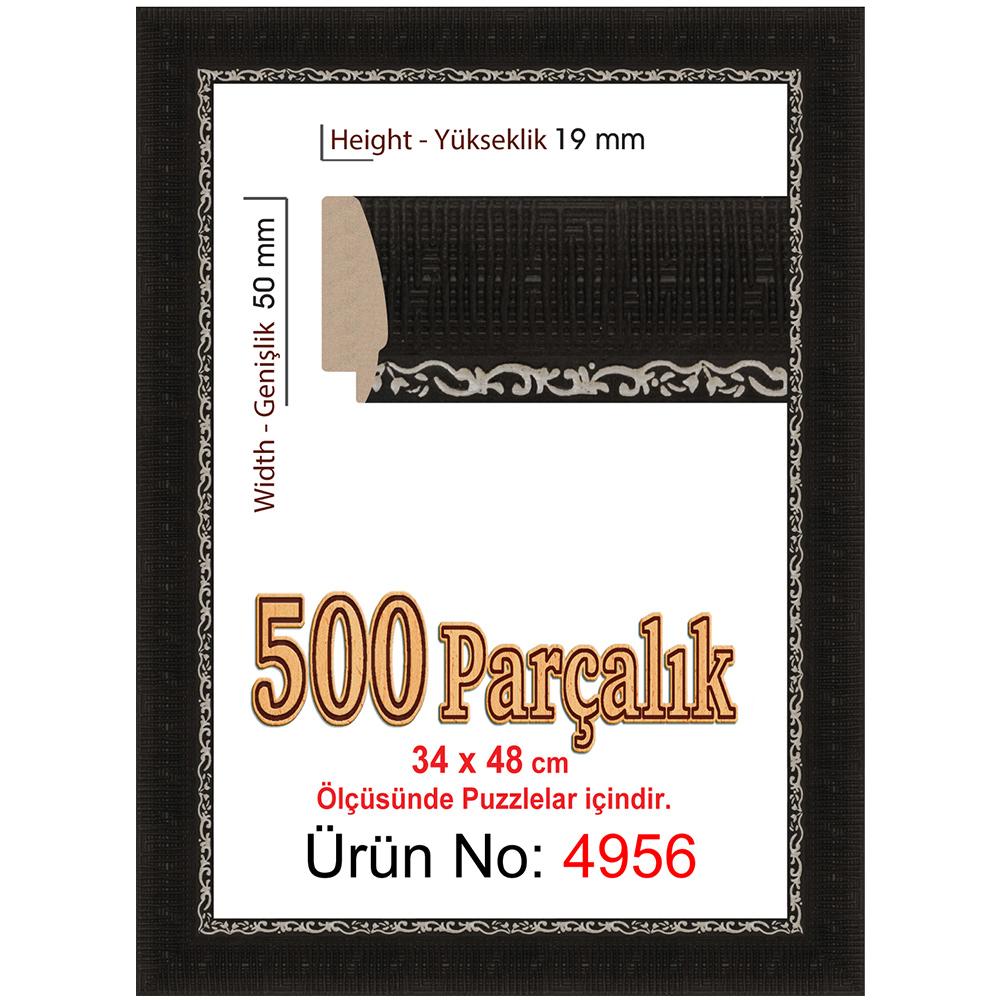 Heidi 500 Parçalık Puzzle Çerçevesi 48x34 cm 4956