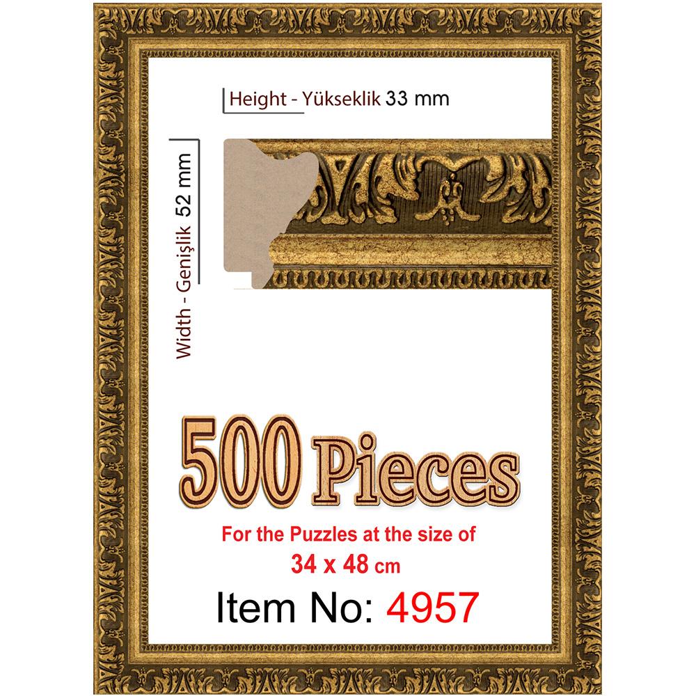 Heidi 500 Parçalık Puzzle Çerçevesi 48x34 cm 4957
