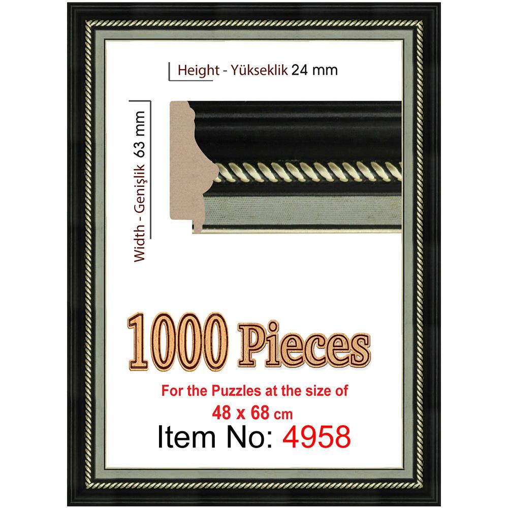 Heidi 1000 Parçalık Puzzle Çerçevesi 48x68 cm 4958