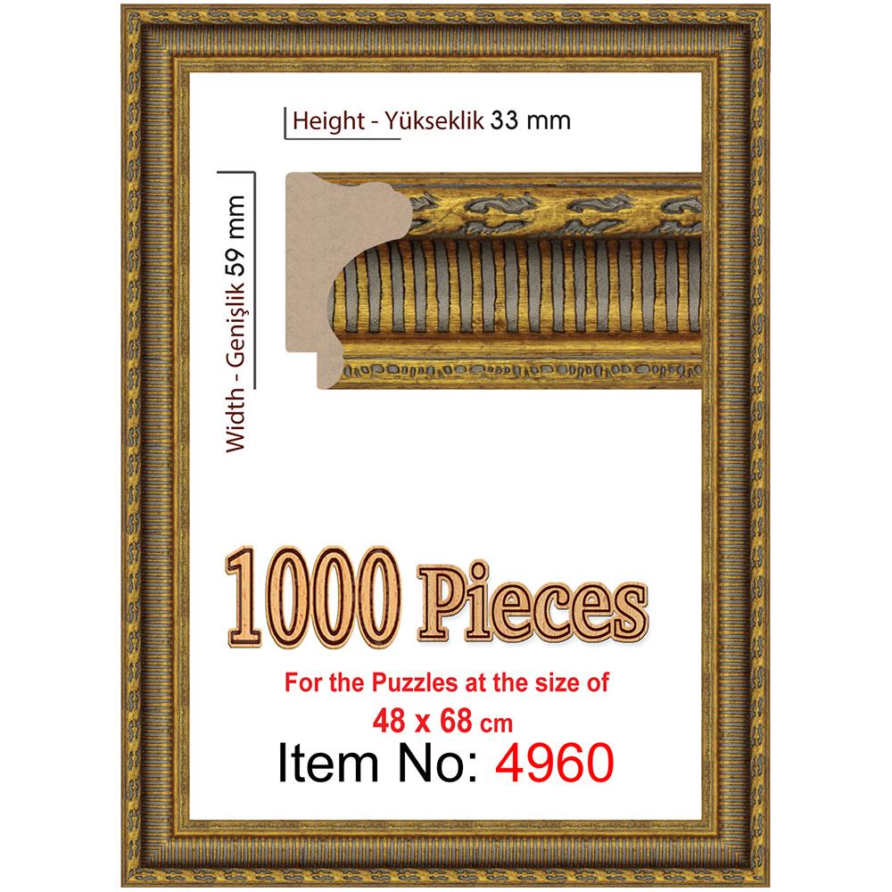 Heidi 1000 Parçalık Puzzle Çerçevesi 48x68 cm 4960