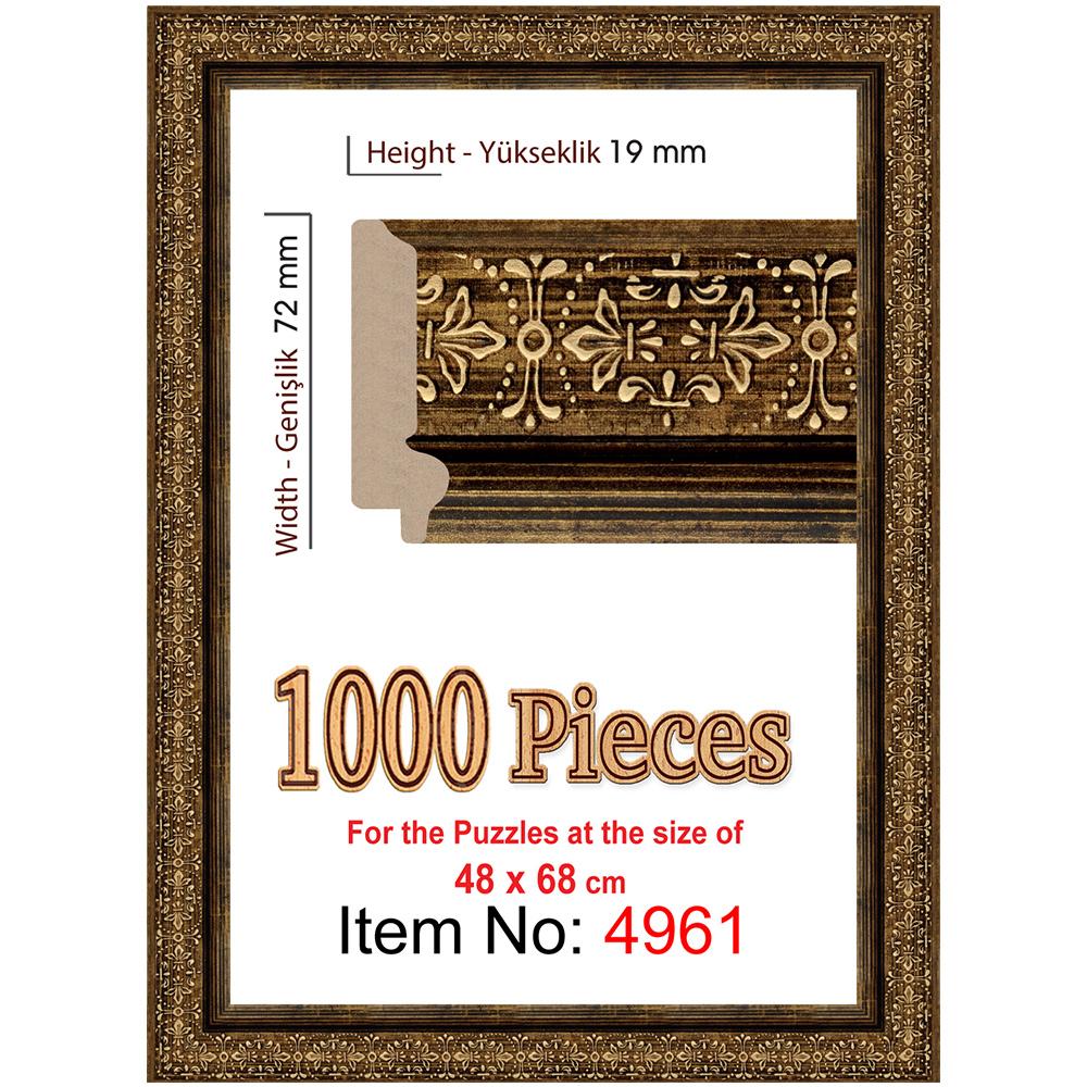 Heidi 1000 Parçalık Puzzle Çerçevesi 48x68 cm 4961