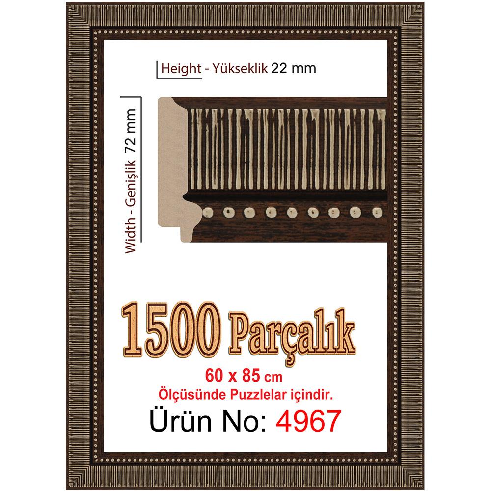Heidi 1500 Parçalık Puzzle Çerçevesi 60x85 cm 4967