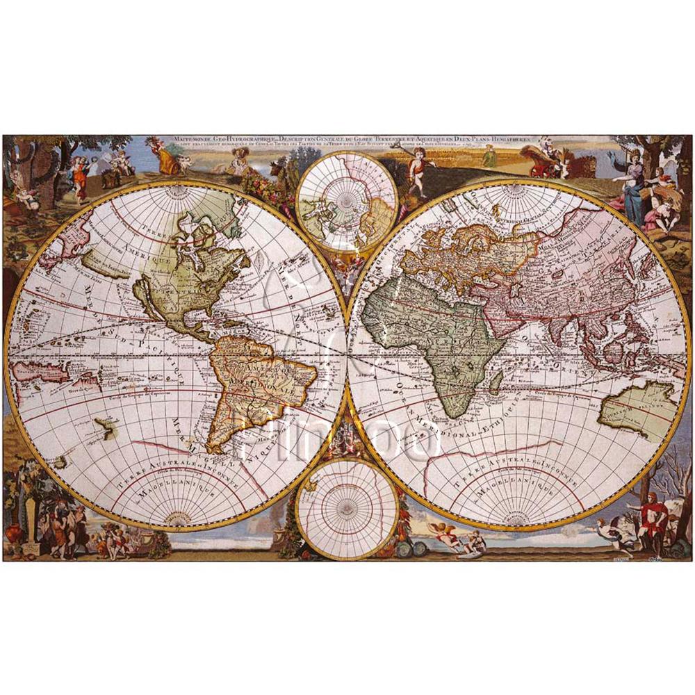 Pintoo 1000 Parça Puzzle Eski Denizci Haritası