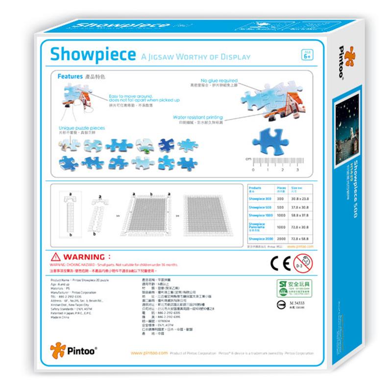 Pintoo 500 Parça Puzzle Çatıda Keyif