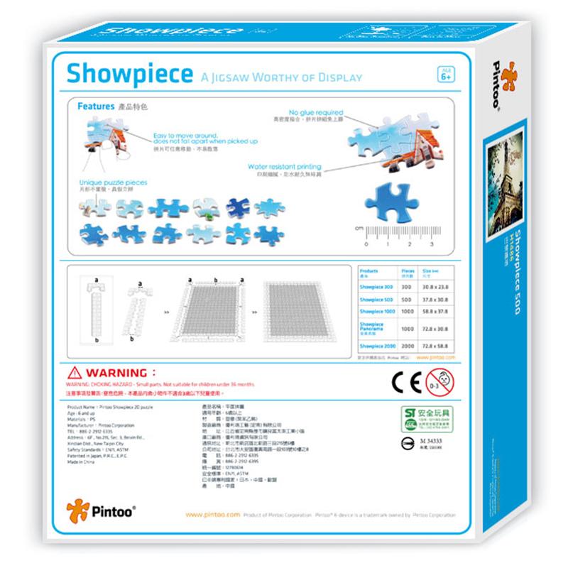 Pintoo 500 Parça Puzzle Eyfel Kulesi