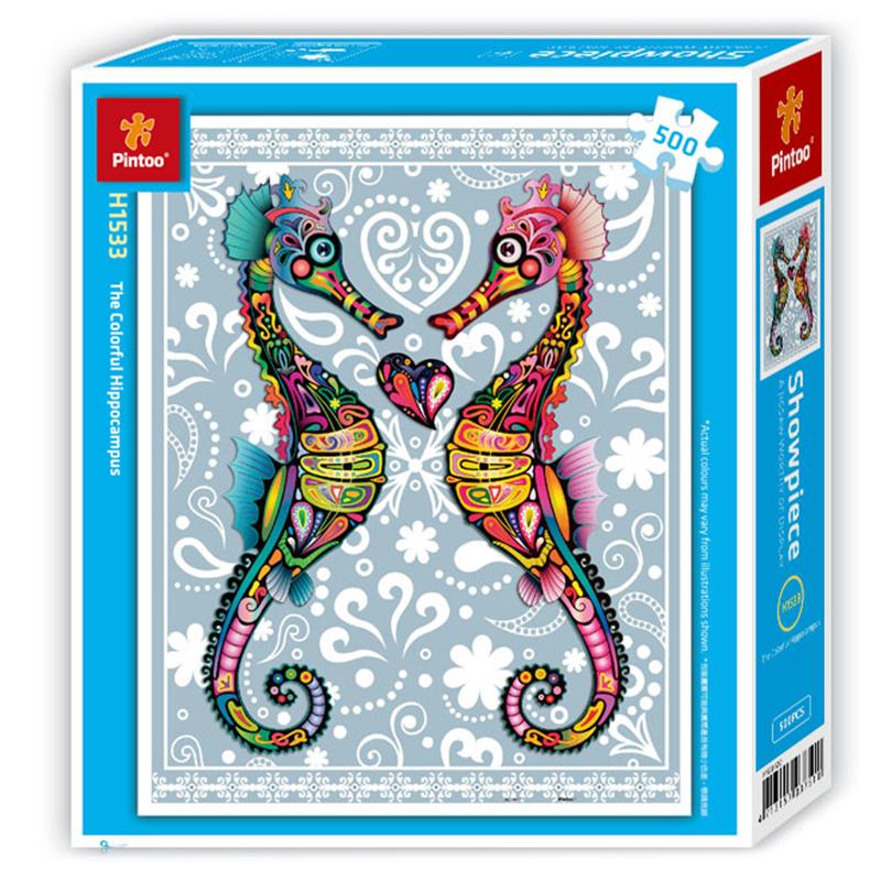 Pintoo 500 Parça Puzzle Renkli Denizatları