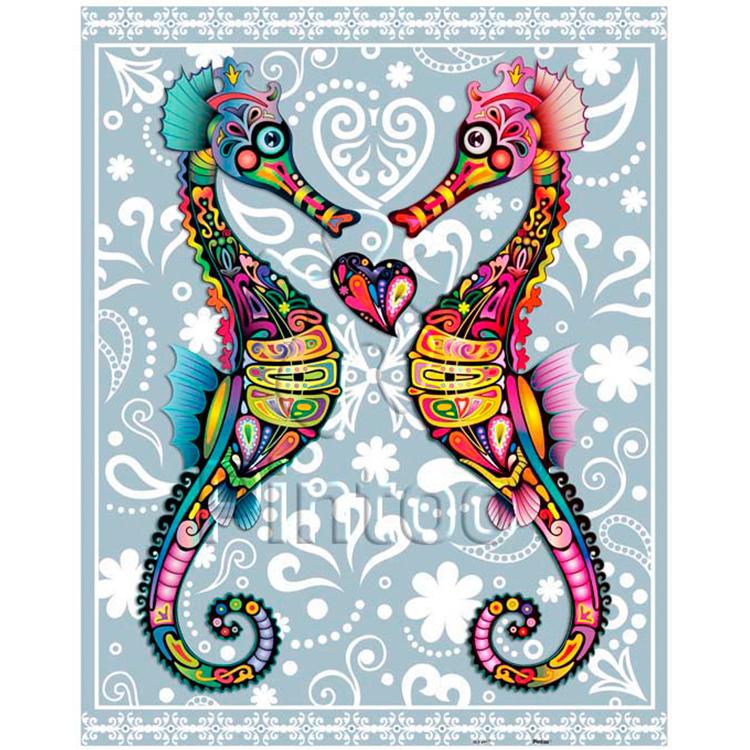 Pintoo 500 Parça Puzzle Renkli Denizatları