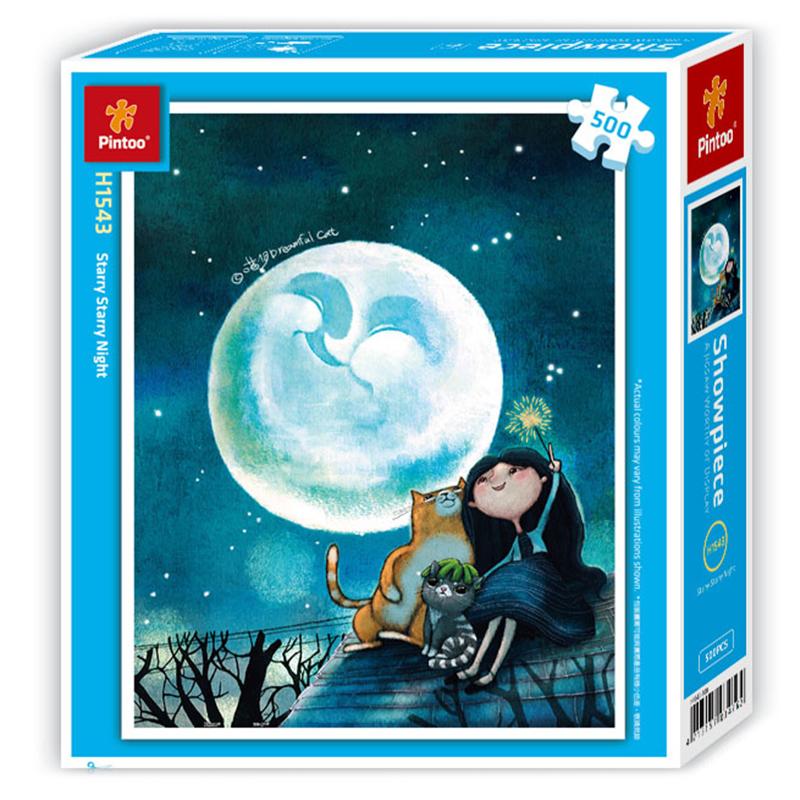 Pintoo 500 Parça Puzzle Yıldızlı Gece