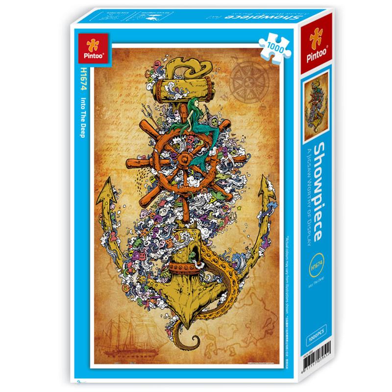Pintoo 1000 Parça Puzzle Çapa