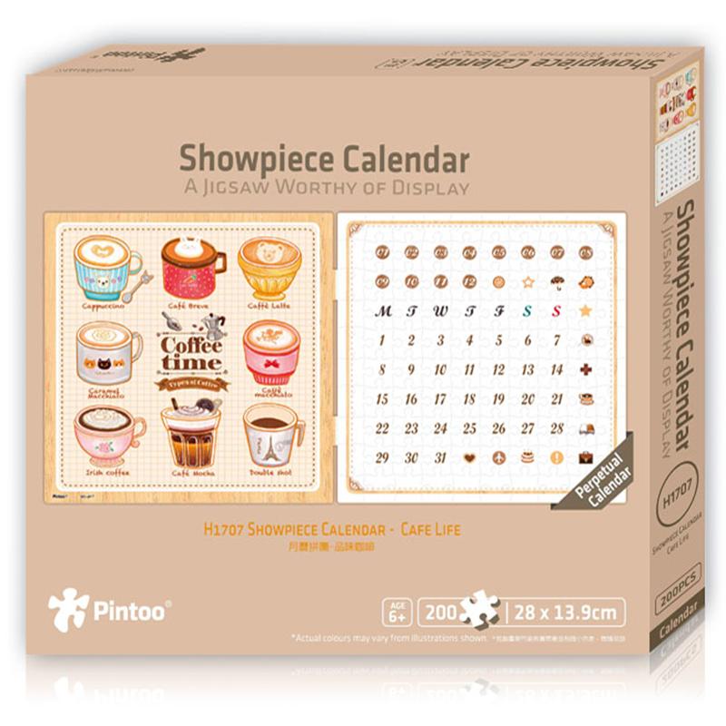 Pintoo Puzzle Takvim Kahve Vakti