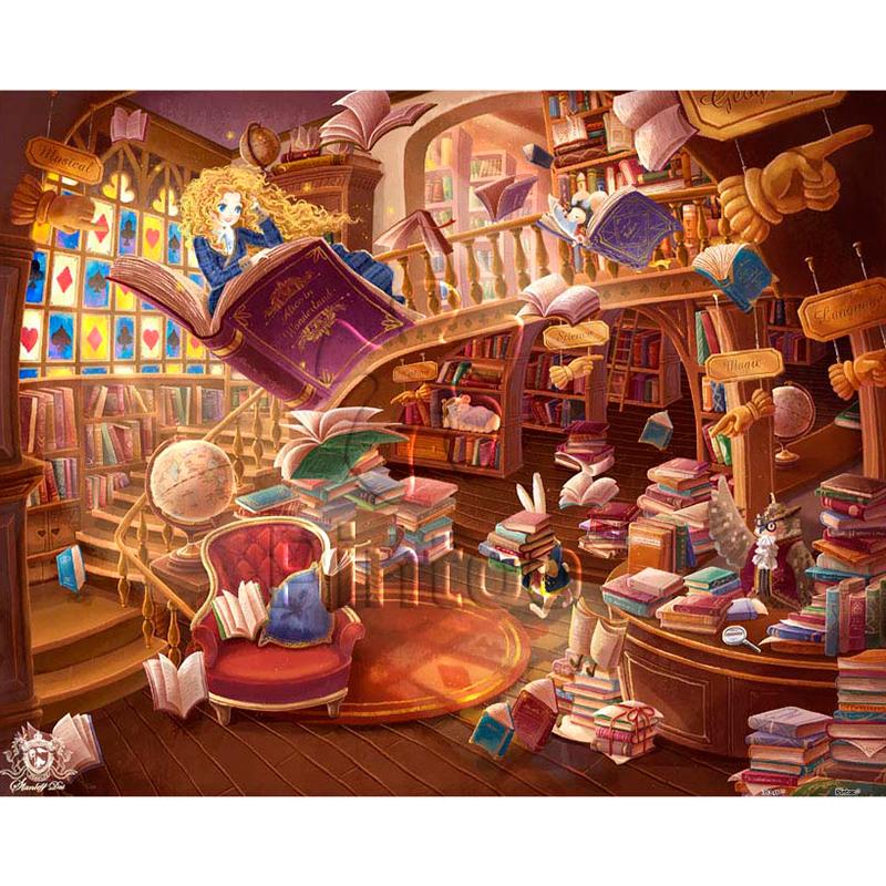 Pintoo 500 Parça Puzzle Alice Harikalar Diyarinda Gizemli