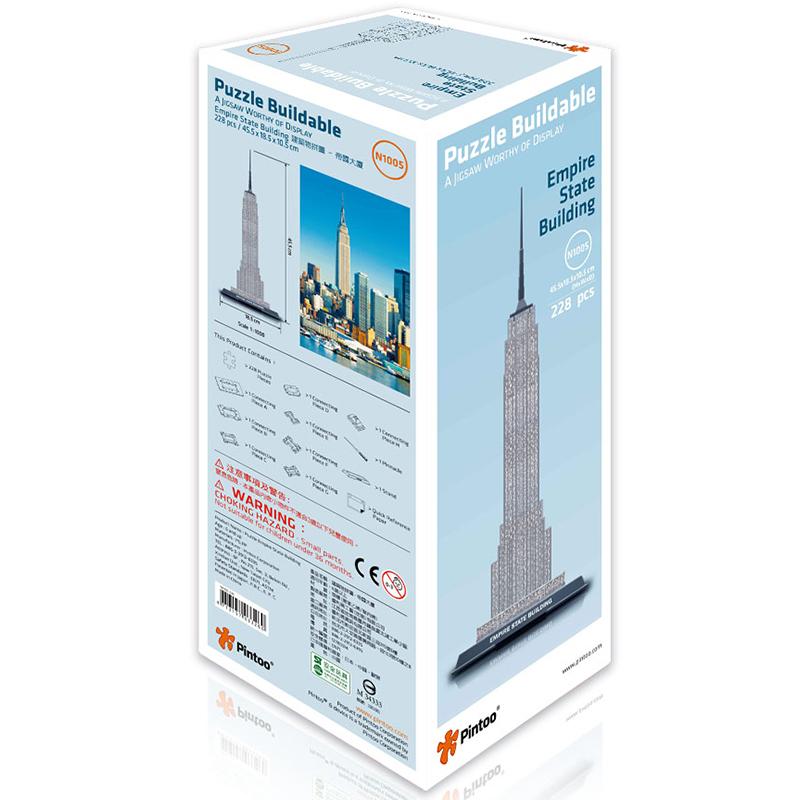 Pintoo Puzzle 3D Empire State Binası 228 Parça