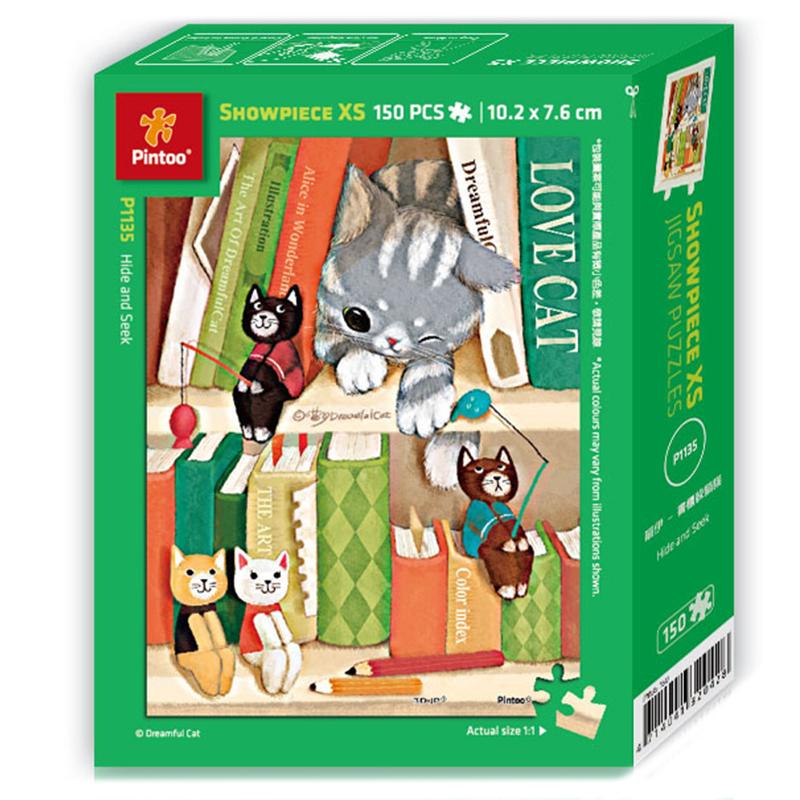 Pintoo XS Puzzle 150 Parça Saklambaç