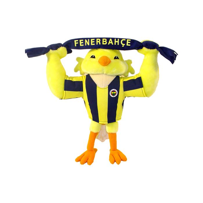 Fenerbahçe Lisanslı Atkili Kanarya Peluş Oyuncak 35 cm