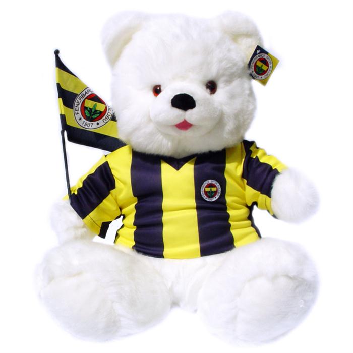 Fenerbahçe Bayraklı Cici Ayı Peluş Oyuncak