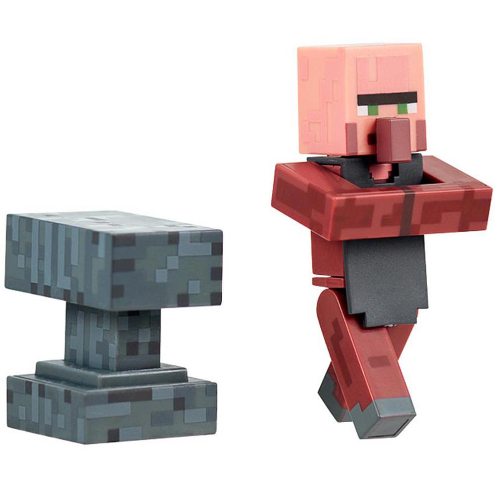 Minecraft Villager Blacksmith Figür Oyuncak 7 cm