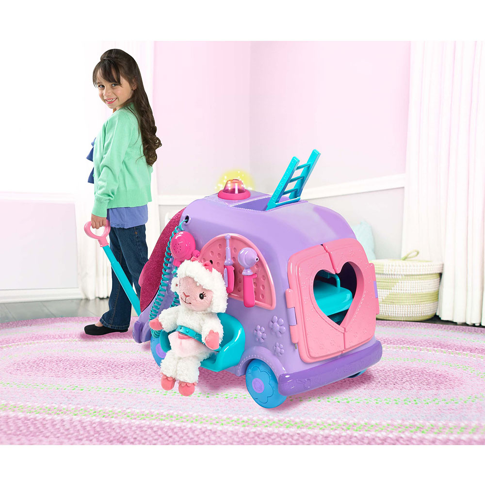 Doc Mc Stuffins Sesli Çekçek Muayene Arabası Oyun Seti