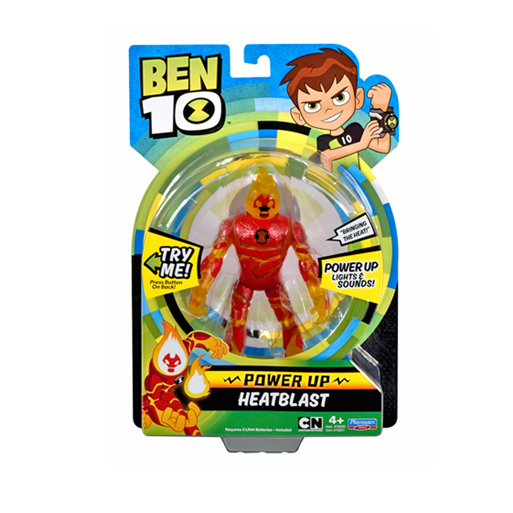 BEN 10 Heatblast  Delüks Aksiyon Figürleri S1