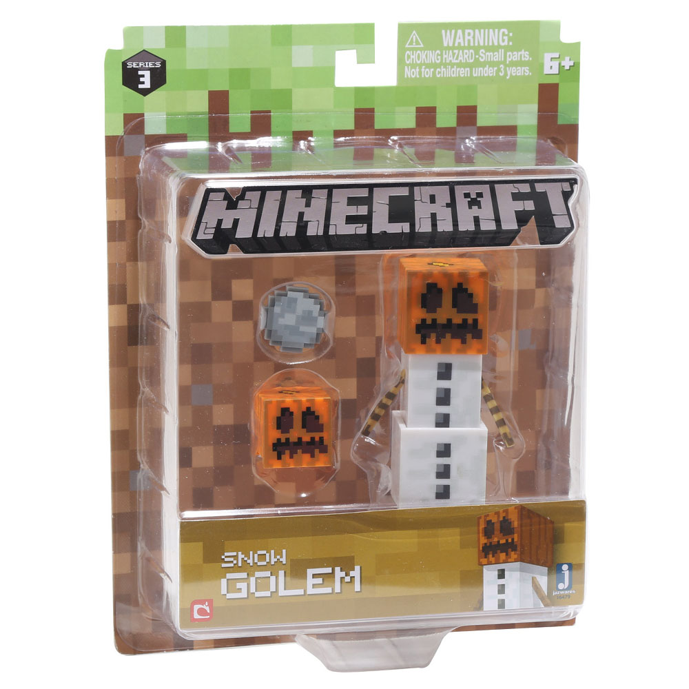 Minecraft Snow Golem Figür Oyuncak 7 cm