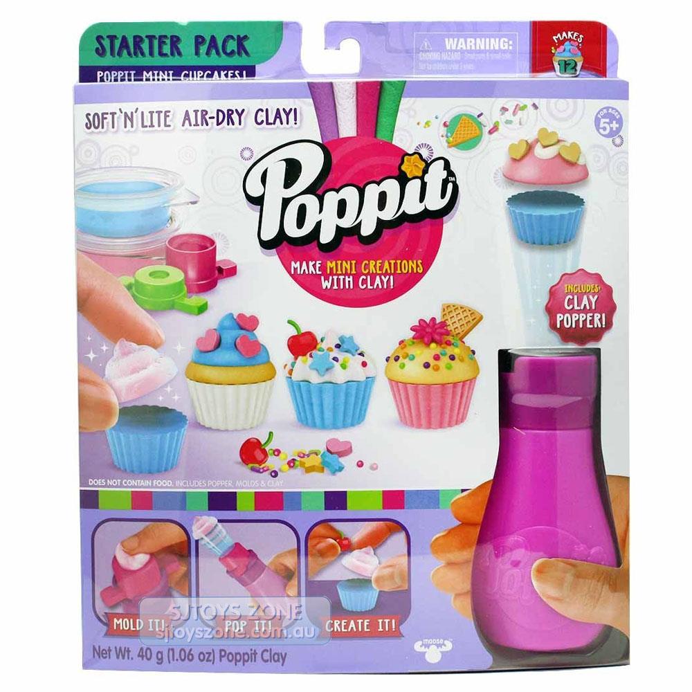 Poppit Mini Cupcakes Hamur Başlangıç Paketi