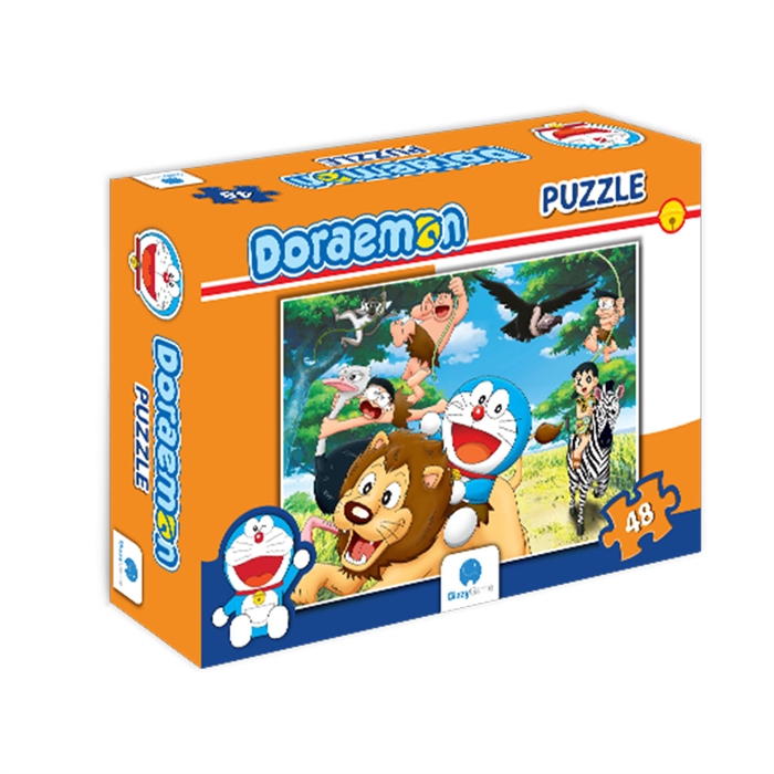Doraemon 48 Parça Puzzle Model 2