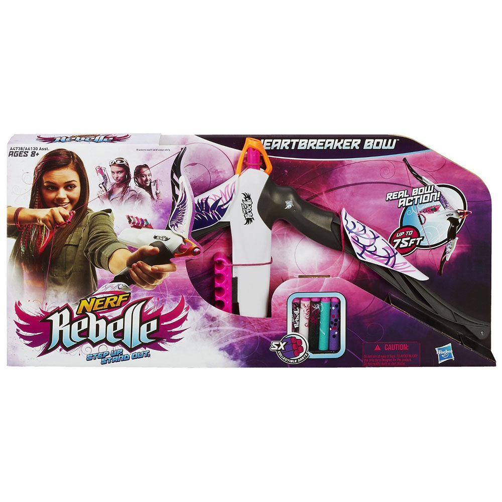 Hasbro Nerf Rebelle Heartbreaker Bow Oyun Seti - Mor