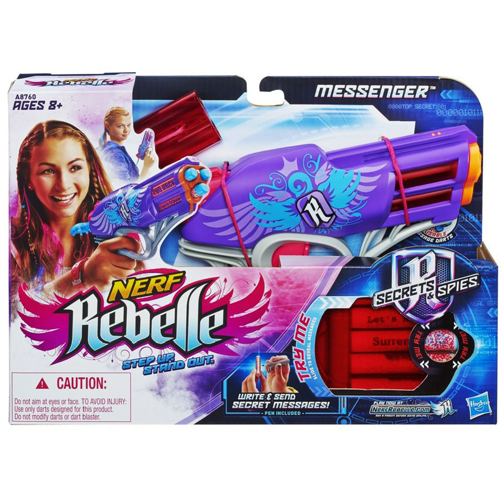 Nerf Rebelle Secrets Spies Secret Messenger