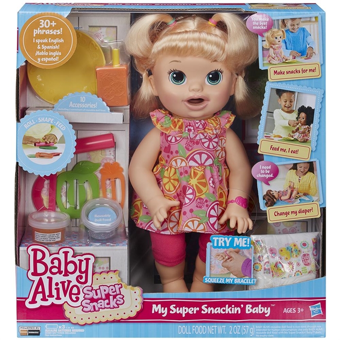 Baby Alive Süper Snack Maya ile Mama Zamanı | Locopoco Oyuncak