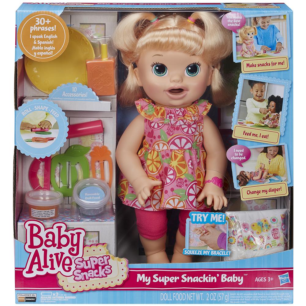 Baby Alive Süper Snack Maya ile Mama Zamanı