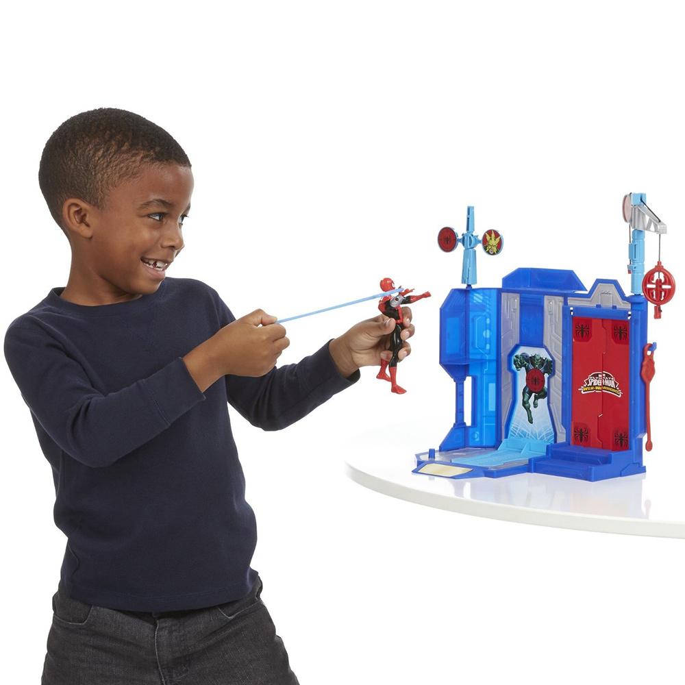 Spider-Man Web Slingers Çizgi Film Hedef Oyun Seti