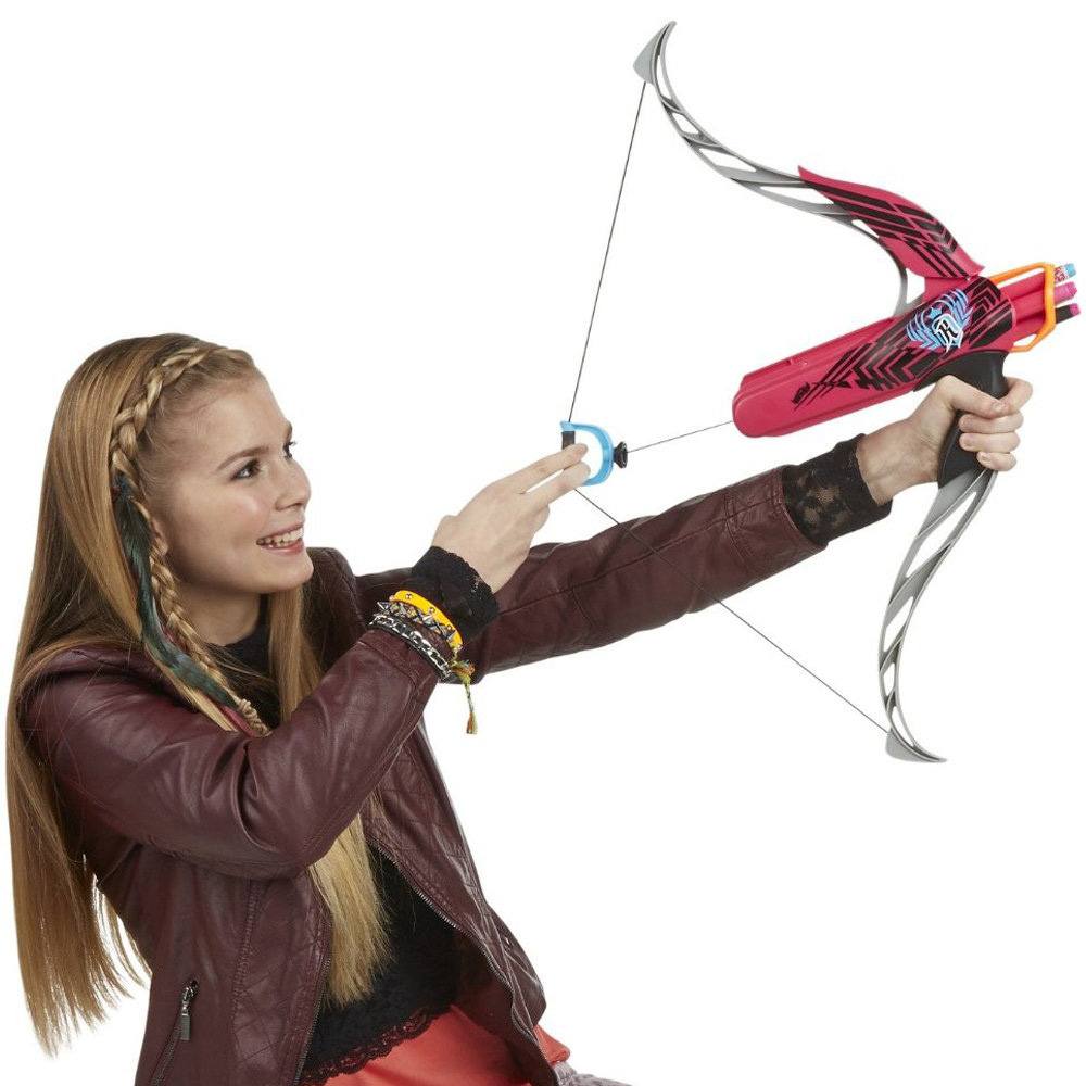 Nerf Rebelle Strongheart Bow Pembe