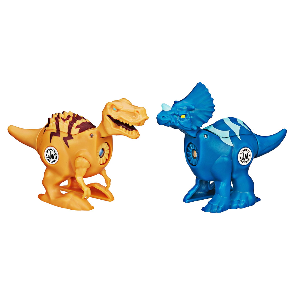 Jurassic World Tyrannosaurus Rex ve Trıceratops İkili Figür