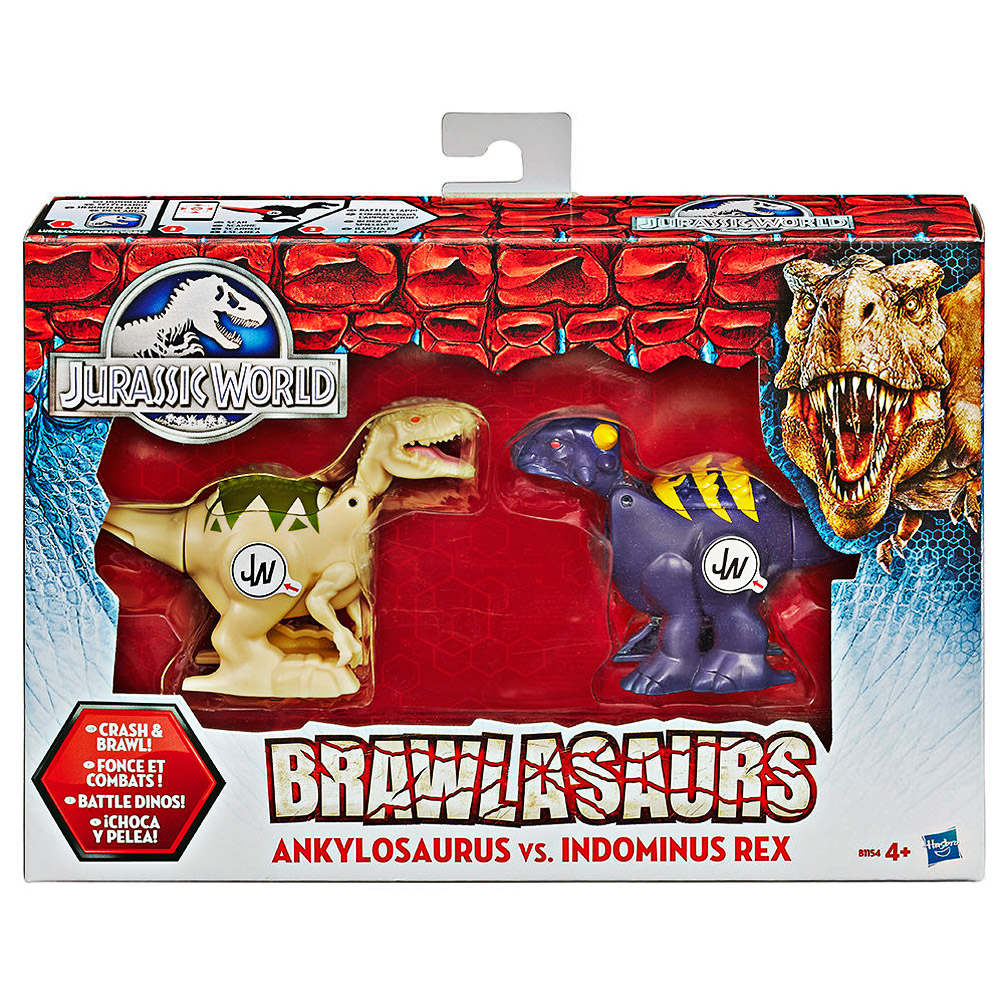 Jurassic World Ankylosaurus ve Indomınus Rex İkili Figür
