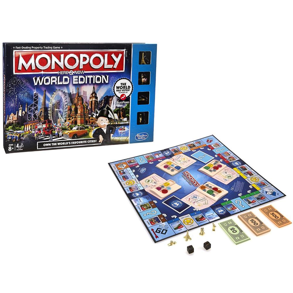 Hasbro Monopoly Dünya Sehirleri