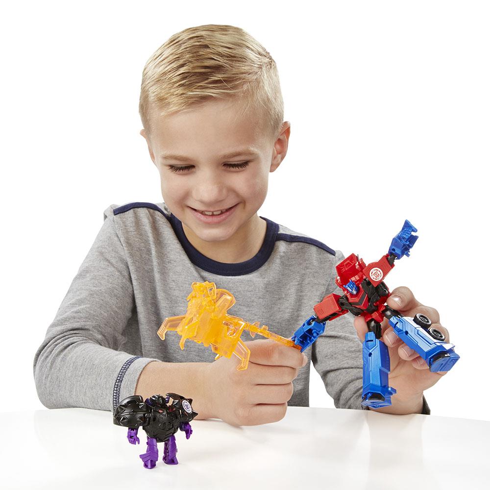 Transformers RID Optimus Prime Ve Bludgeon Mini-Con Figür Seti