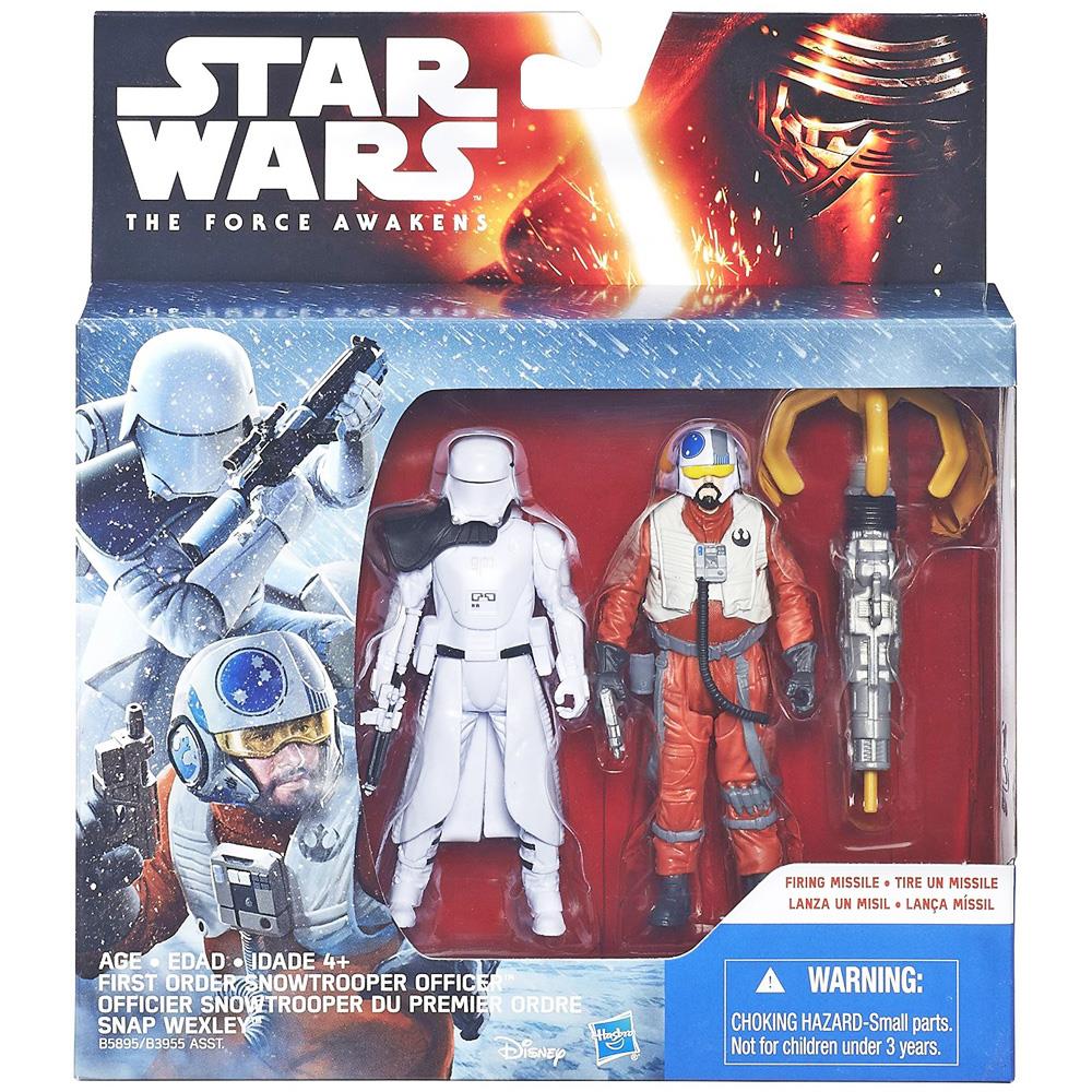 Star Wars Snowtrooper Officer Ve Snap Wexley İkili Figür