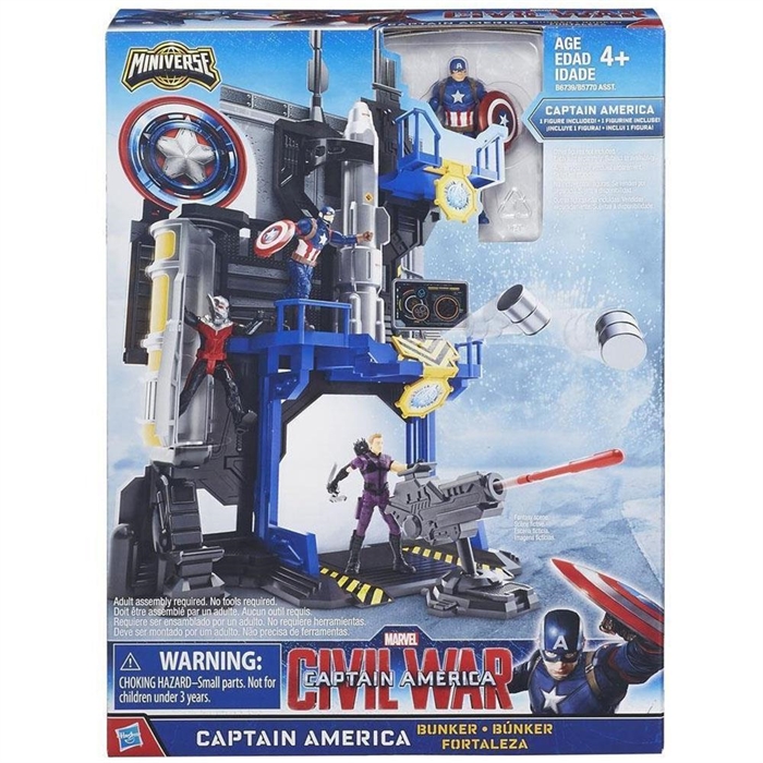 Marvel Captain America Civil War İron Man Armory Oyun Seti