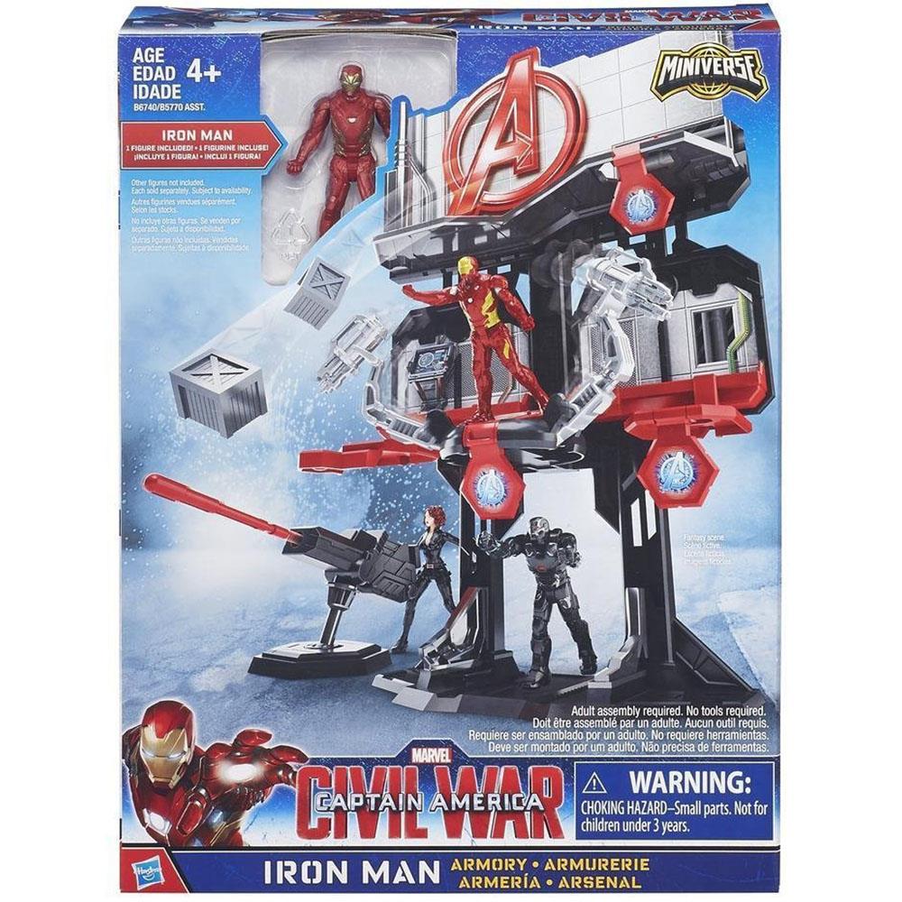 Marvel Captain America Civil War Bunker Oyun Seti