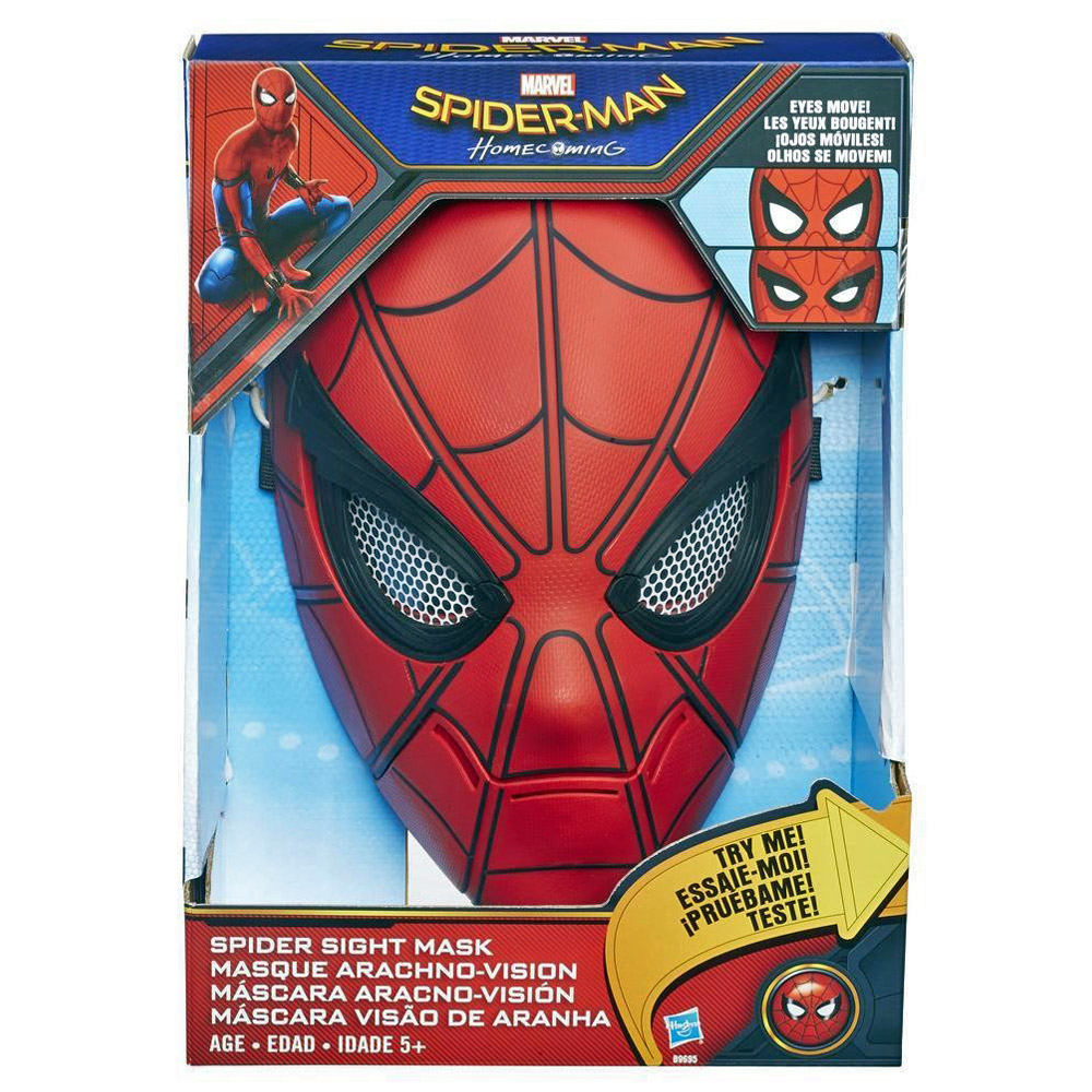 Spider-Man Film Gözleri Hareketli Maske