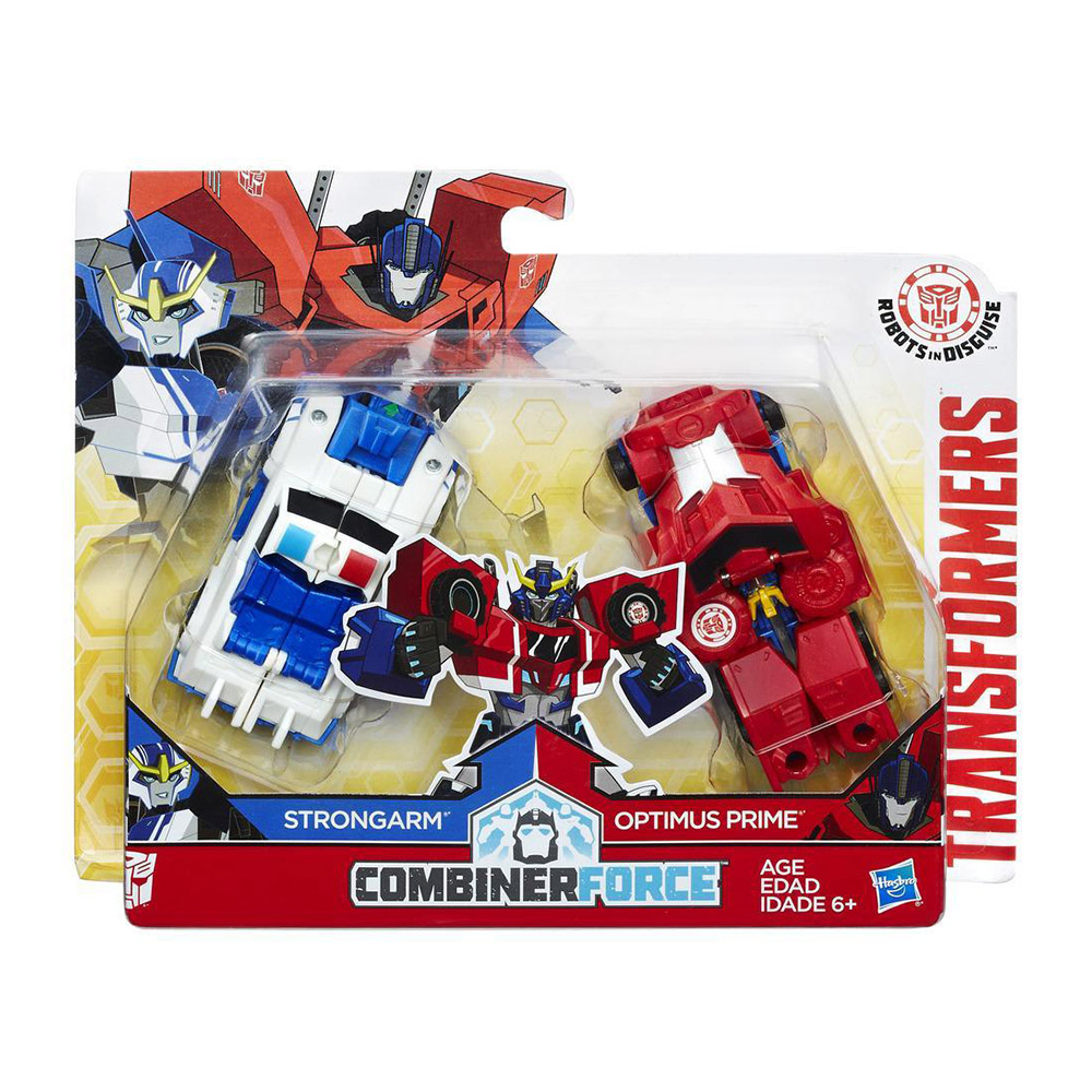 Transformers RID Combiner Force Strongarm Ve Optimus Prime